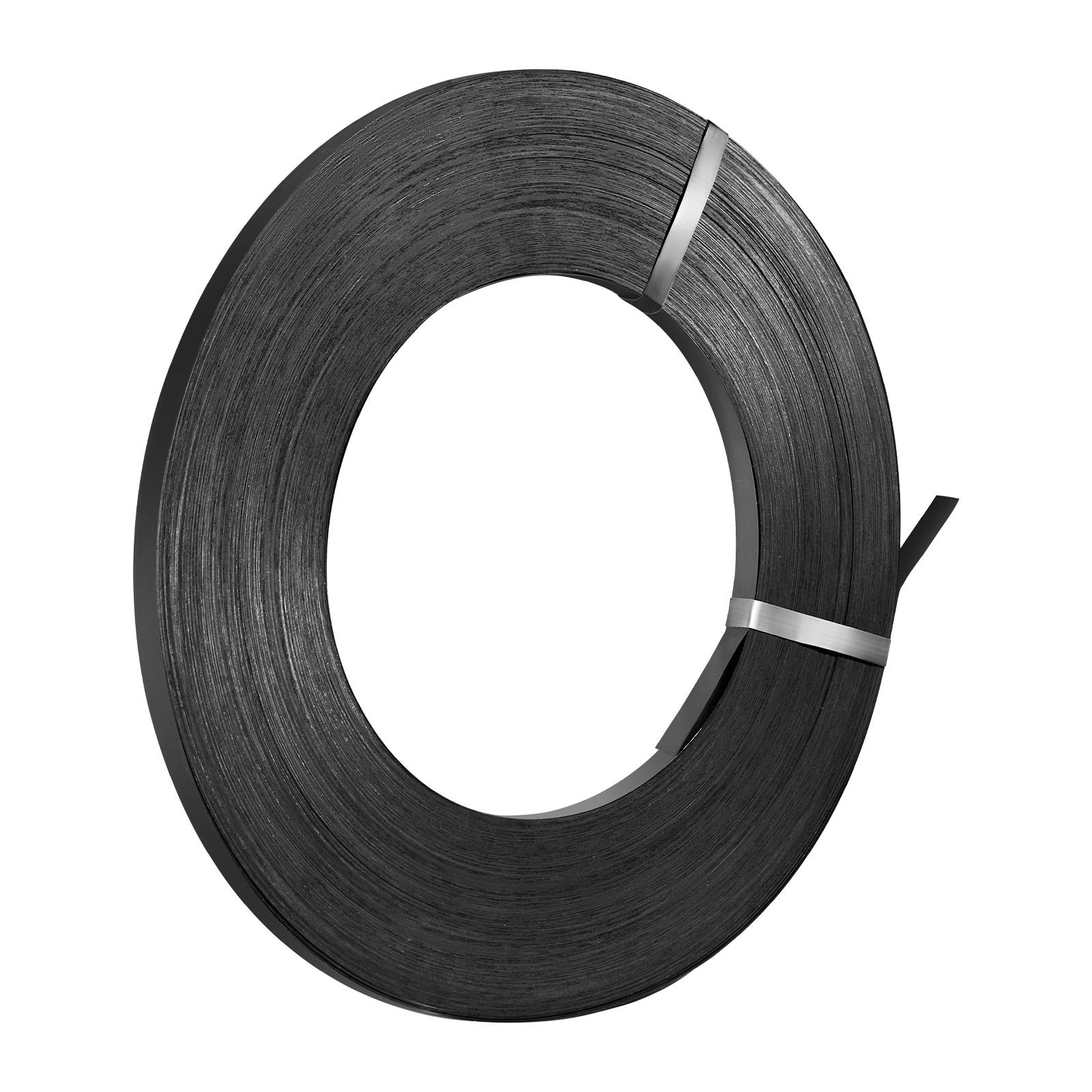 Vevor - VEVOR rouleau de cerclage en acier 19 mm x 0,55 mm x 500 m, résistance 770 kg, bobine robuste anti-rouille pour palettes et matériaux lourds. - Image 1