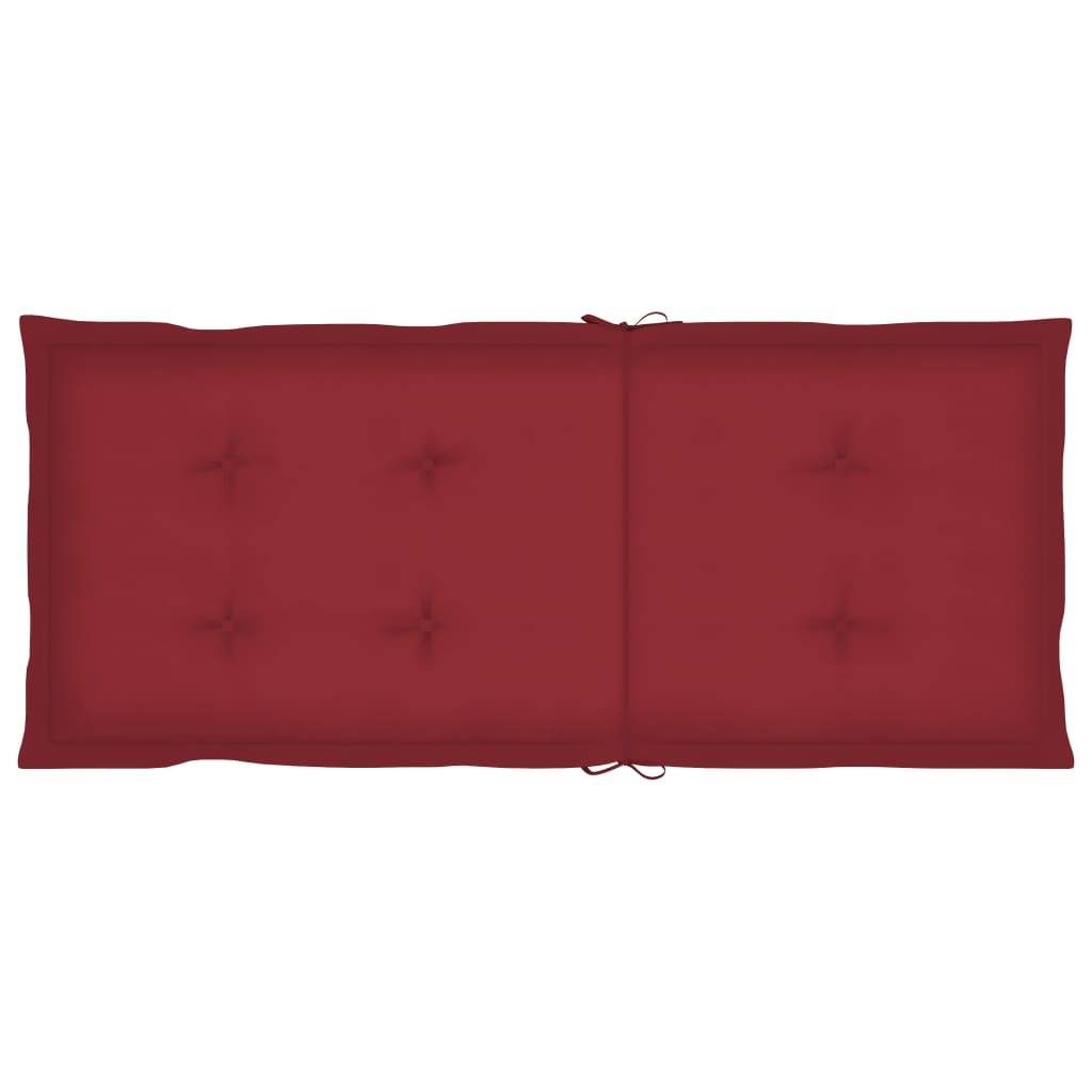 Vidaxl - Chaise à bascule avec coussins Gris Bois d'acacia massif vidaXL 3064218 - Image 7