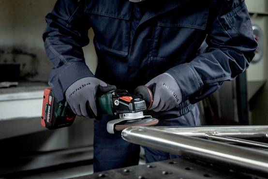Metabo - Meuleuse 125 mm 18 V sans fil WVB 18 LT BL 11-125 Quick Inox Pick+Mix - sans batterie - Image 4