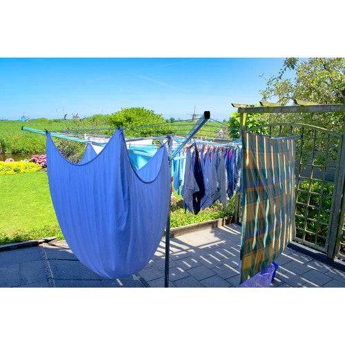Importdistrib - Etendoir séchoir a linge parapluie 50M pliable + ancrage IMPORTDISTRIB - Image 5