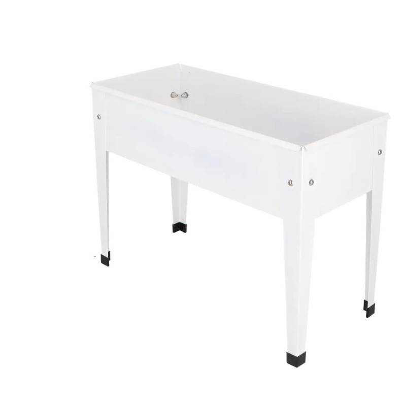 Esschert Design - Carré potager en acier - Blanc - L 62 x P 29 x H 45 - Image 7