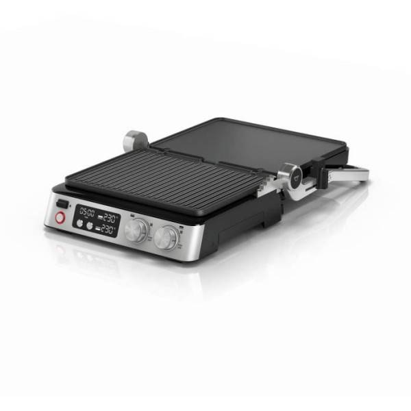 Braun - Grill multifonctions - BRAUN - Multi Grill 7 - 2000 W - 3 positions de chauffe - Noir/Acier - Image 3