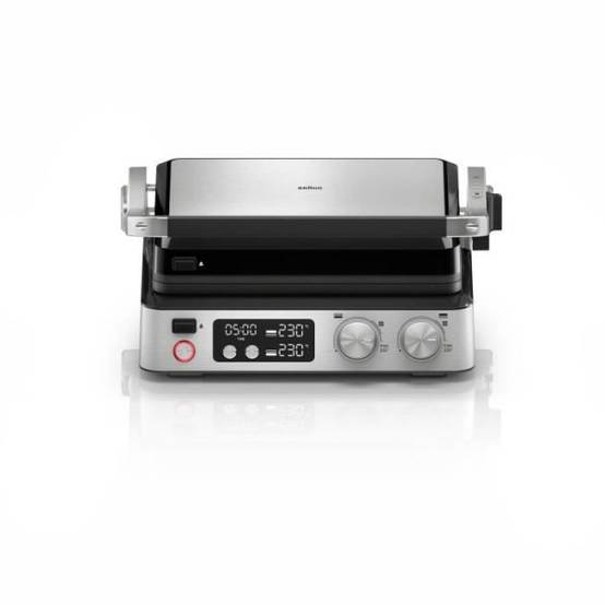 Braun - Grill multifonctions - BRAUN - Multi Grill 7 - 2000 W - 3 positions de chauffe - Noir/Acier - Image 5
