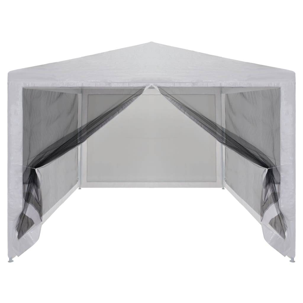 ComfortXL - Tente de Jardin Anti-Insectes Acier avec 4 Parois Moustiquaire pour Fête Blanc 4x3 m – ComfortXL Outdoor Living - Image 3