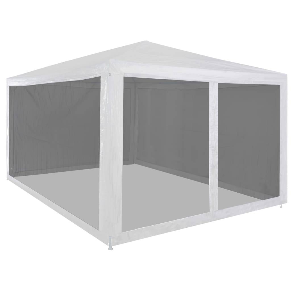 ComfortXL - Tente de Jardin Anti-Insectes Acier avec 4 Parois Moustiquaire pour Fête Blanc 4x3 m – ComfortXL Outdoor Living - Image 1