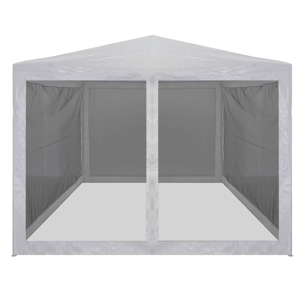 ComfortXL - Tente de Jardin Anti-Insectes Acier avec 4 Parois Moustiquaire pour Fête Blanc 4x3 m – ComfortXL Outdoor Living - Image 2