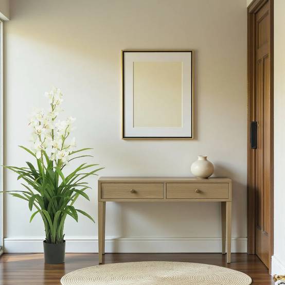 Ligne Deco - Cymbidium artificiel 155cm - Image 3