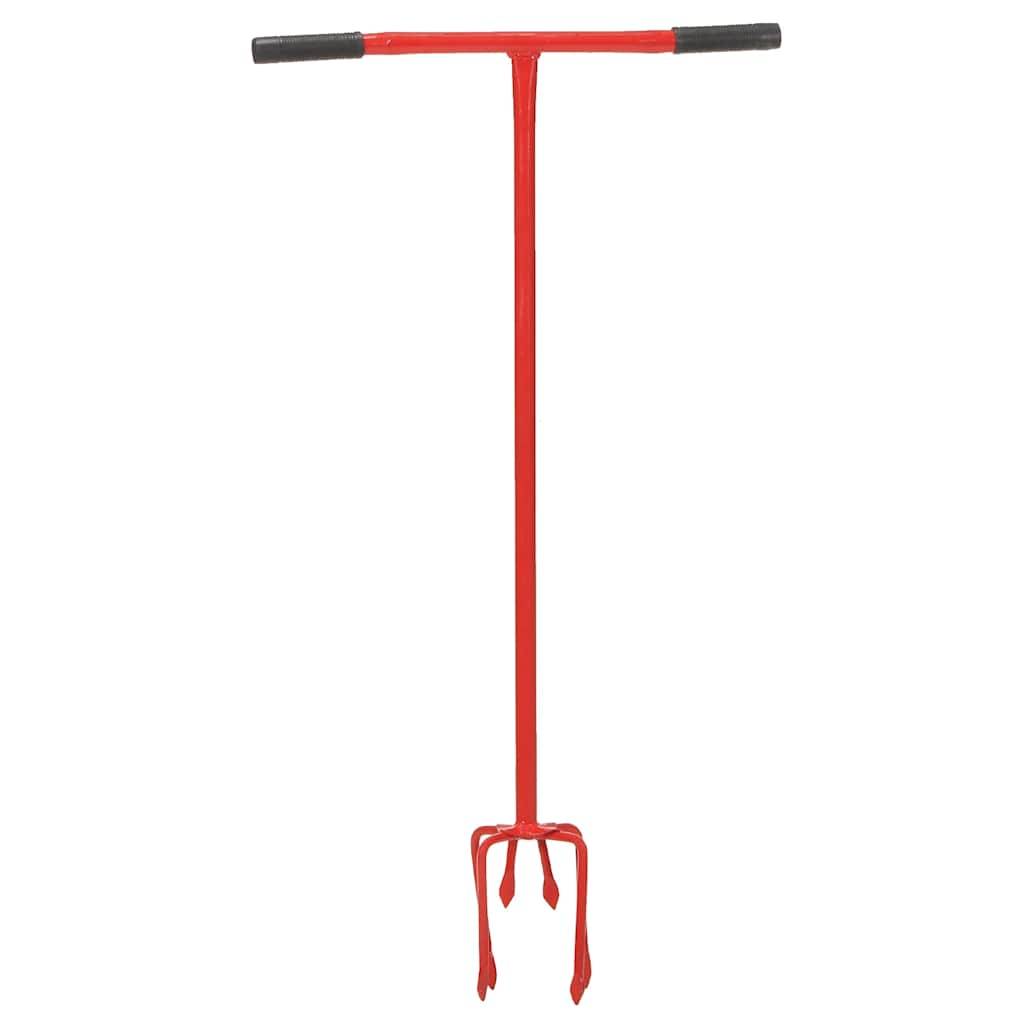 PANGIVO - Griffe de jardin acier rouge 97 x 57 x 17 cm - PANGIVO - Image 2