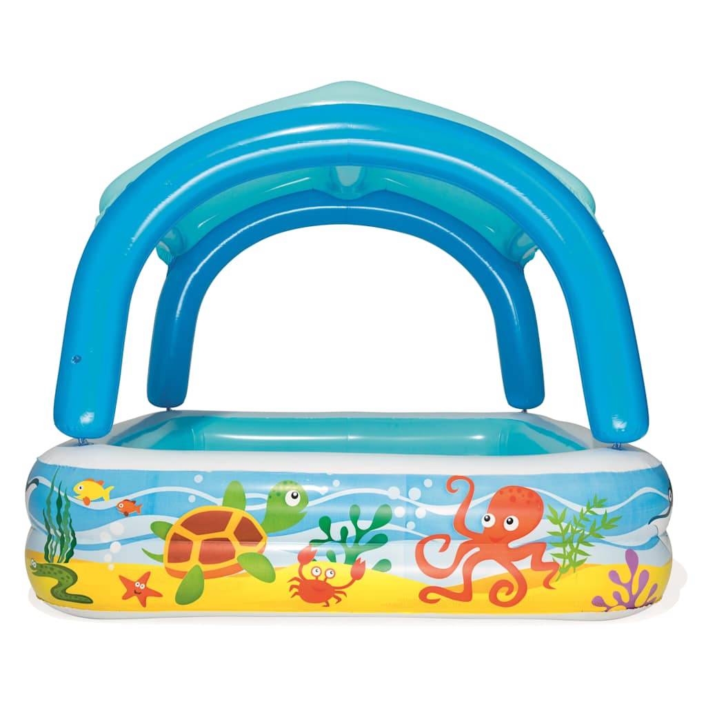 Prolenta Premium - Piscine autoportante Capron Bleu 140 X 140 X 114 cm - P87209B - Image 4