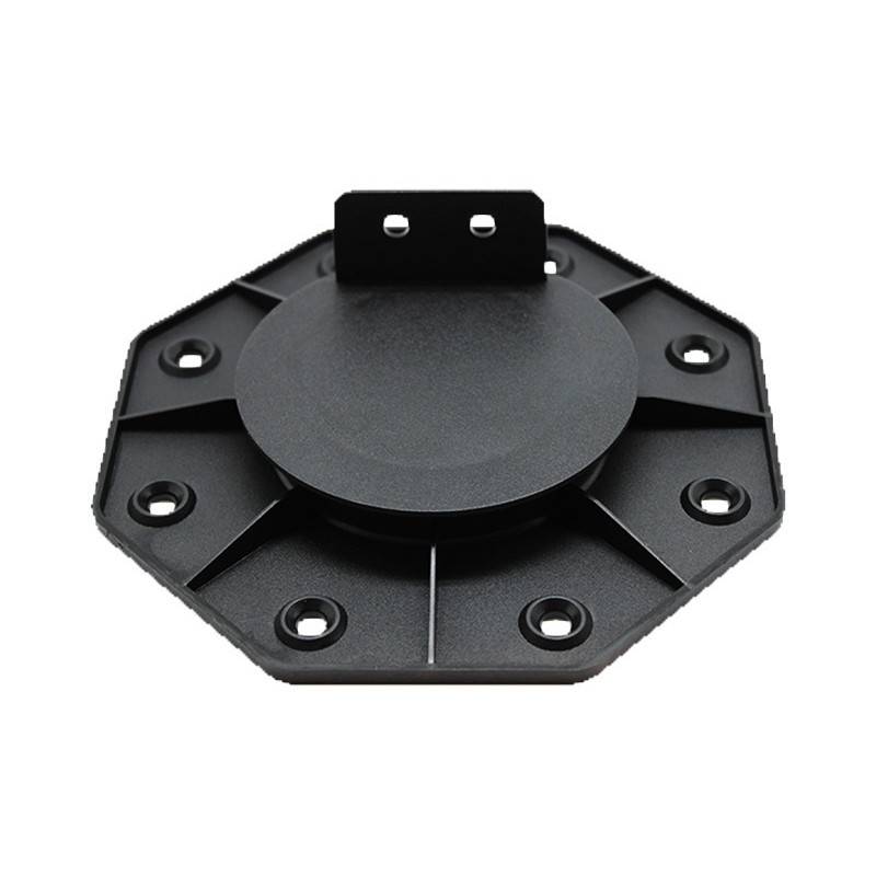 Lot de 10 plots 18-30 mm pour terrasse bois et composite - Coloris - Noir, Unités - 10 plots - Image 2