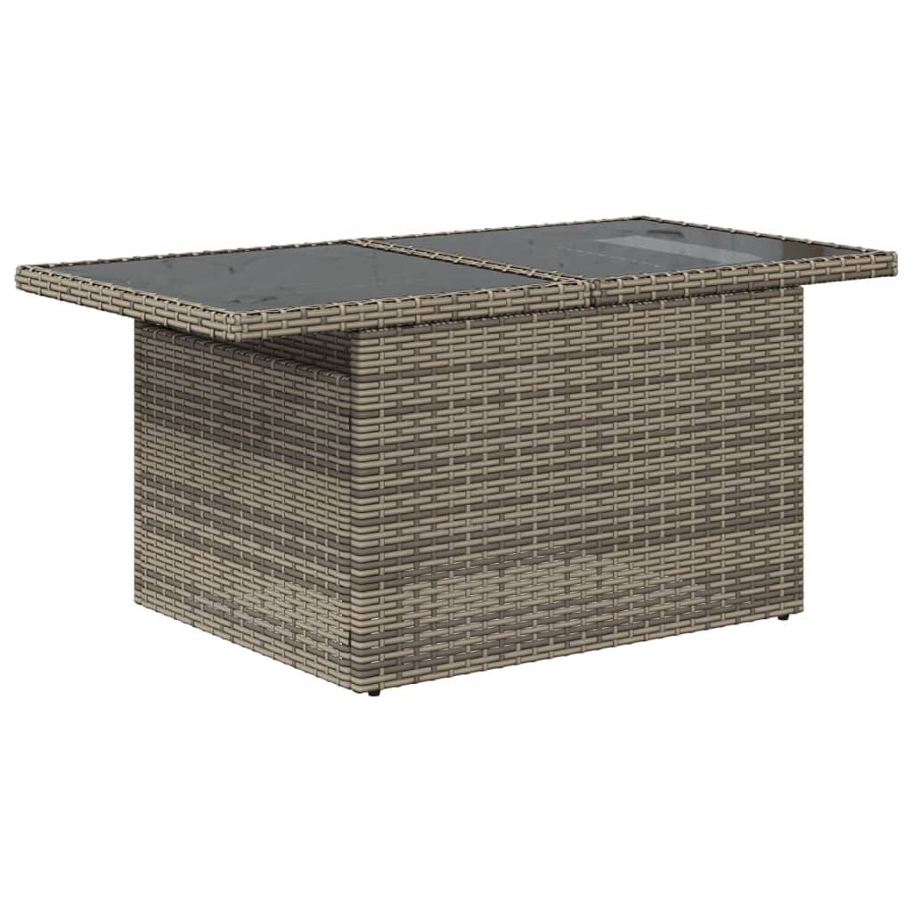 Vidaxl - Salon de jardin 8 pcs avec coussins gris résine tressée vidaXL 3274670 - Image 6