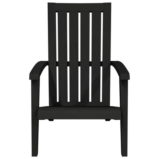 PANGIVO - Chaise de jardin Adirondack noir polypropylène 63 x 85 x 93 cm - PANGIVO - Image 3