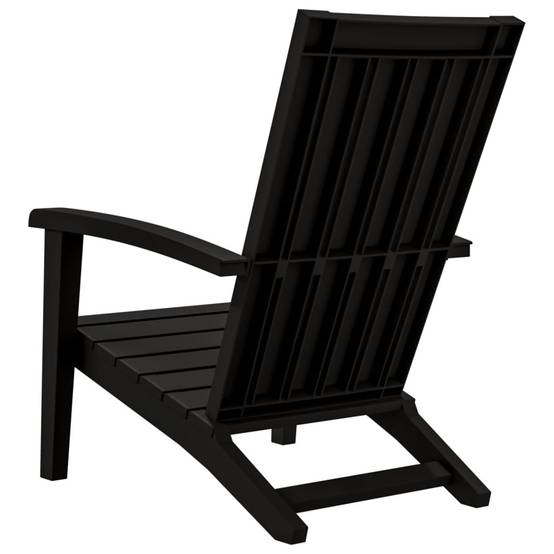 PANGIVO - Chaise de jardin Adirondack noir polypropylène 63 x 85 x 93 cm - PANGIVO - Image 5
