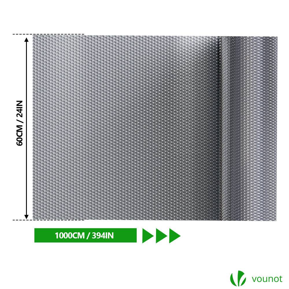 Isolant thermique a bulle double couche aluminium radiateur reflecteur 0.6x10m - Image 4