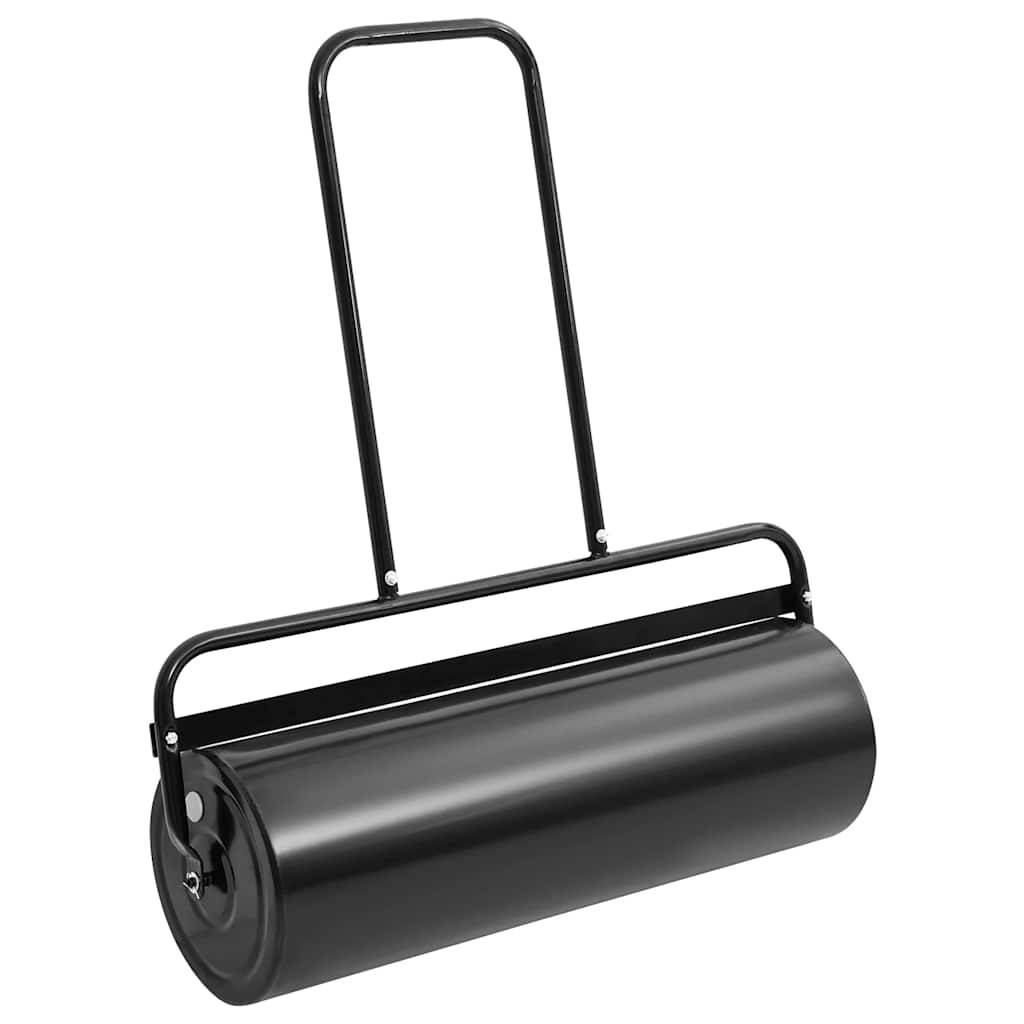 PANGIVO - Rouleau à gazon fer et acier noir 90 x 30 x 112 cm - PANGIVO - Image 1