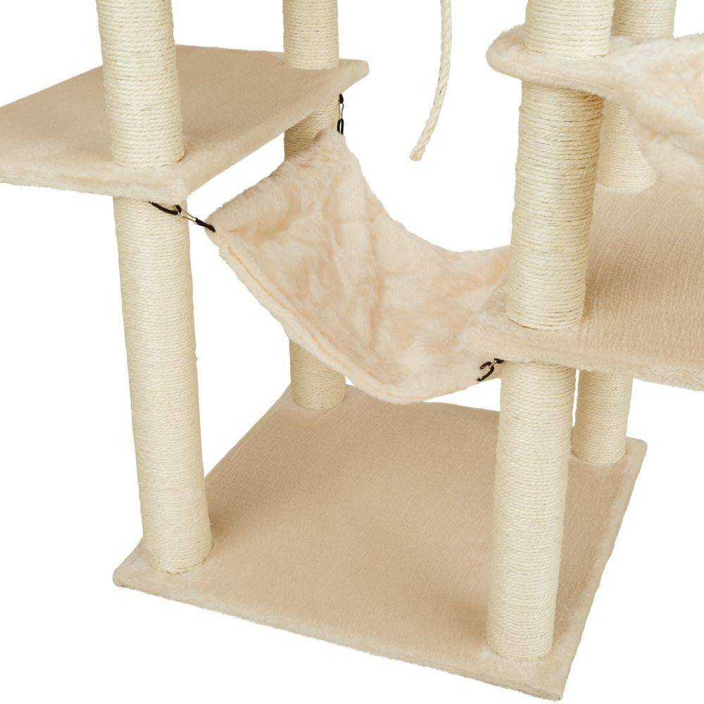 Arbre à chat 165 cm beige - Image 2