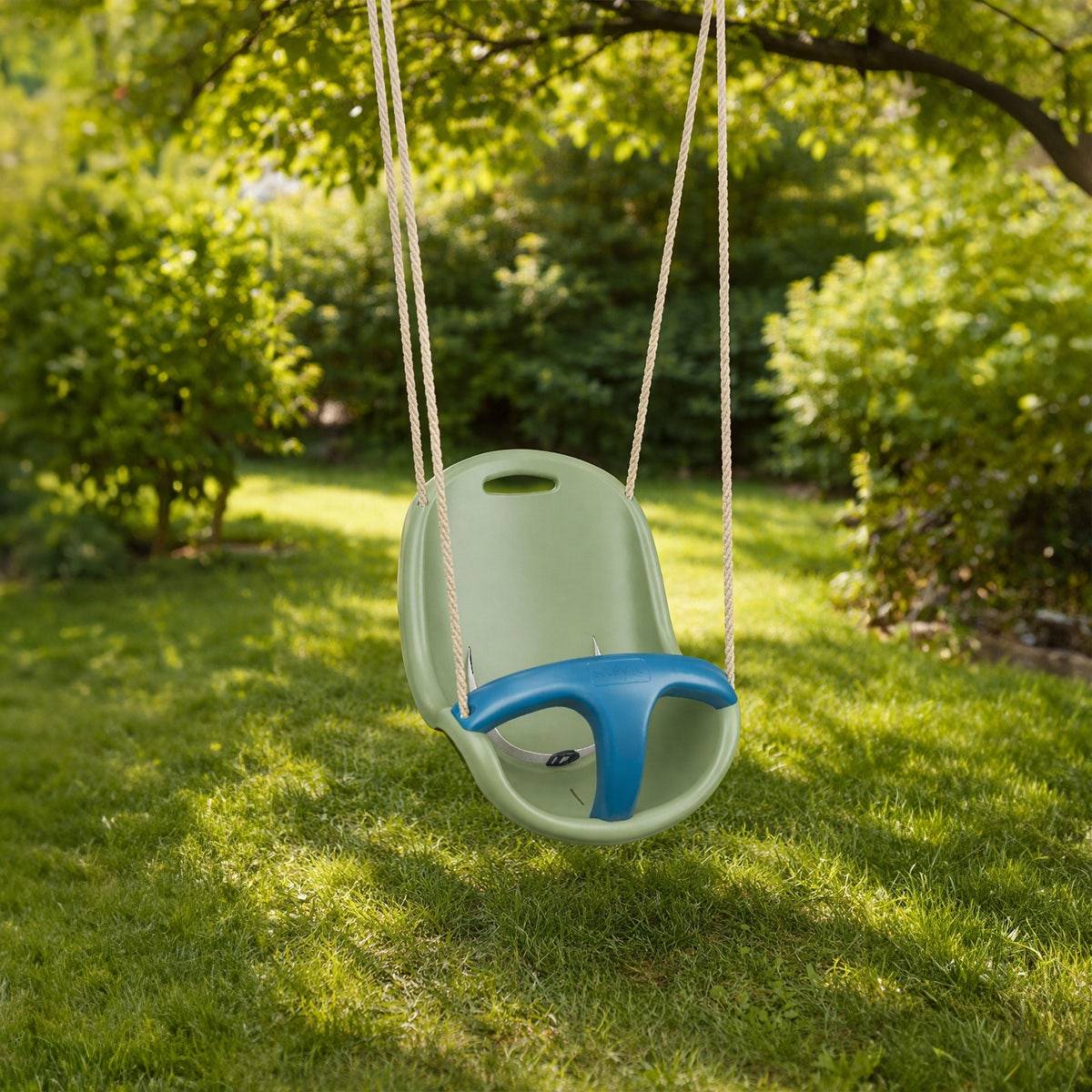 Trigano Jardin - Siège bébé pour portique 1,9 m - 2,5 m bleu/vert pâle Trigano - Image 3