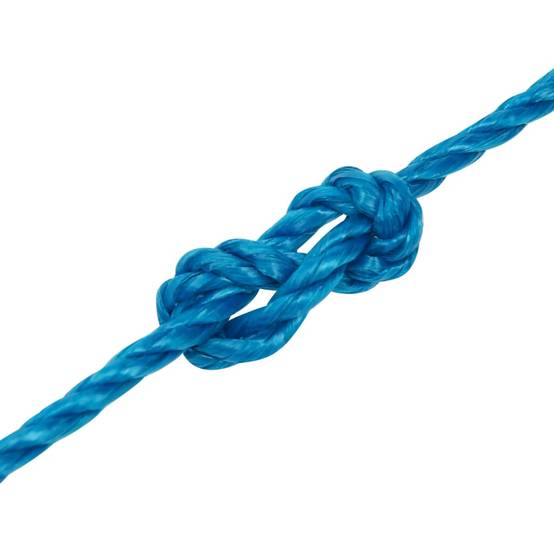 Corde de travail Bleu 8 mm 50 m Polypropylène Maison Chic - Image 5