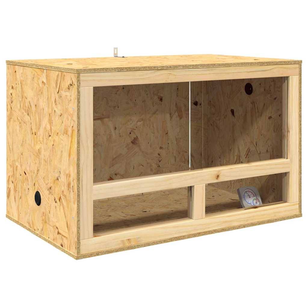 Vidaxl - Terrarium Marron 80 x 50 x 50 cm OSB vidaXL 876722 - Image 2
