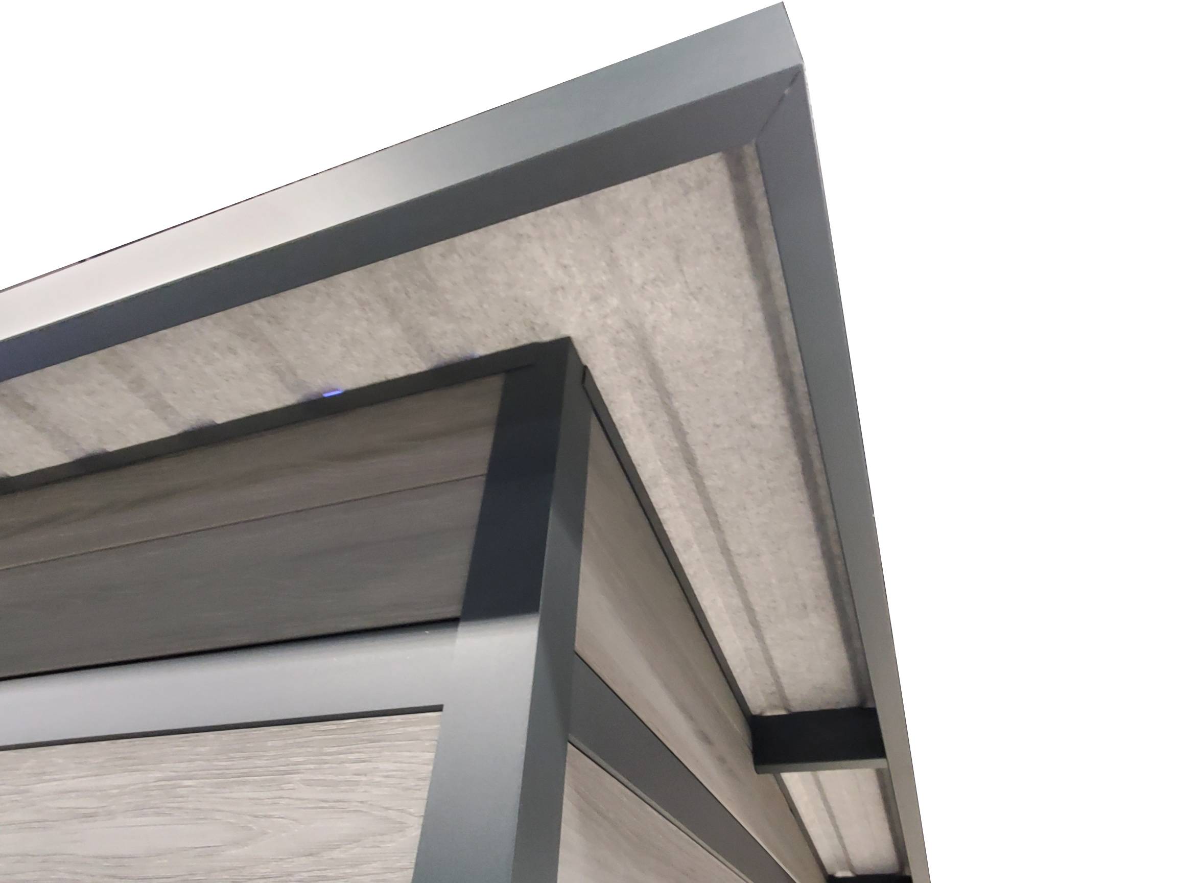 Green Outside - Abri alu + composite EAZY-LODGE Coexprotect® 15m² Toit Monopente Toiture Bac Acier - Image 3