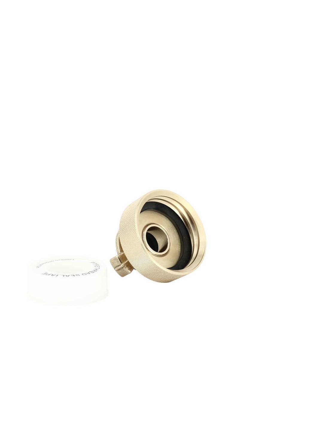 Raccord cuve eau S60X6 laiton - Raccord express mâle - Image 4