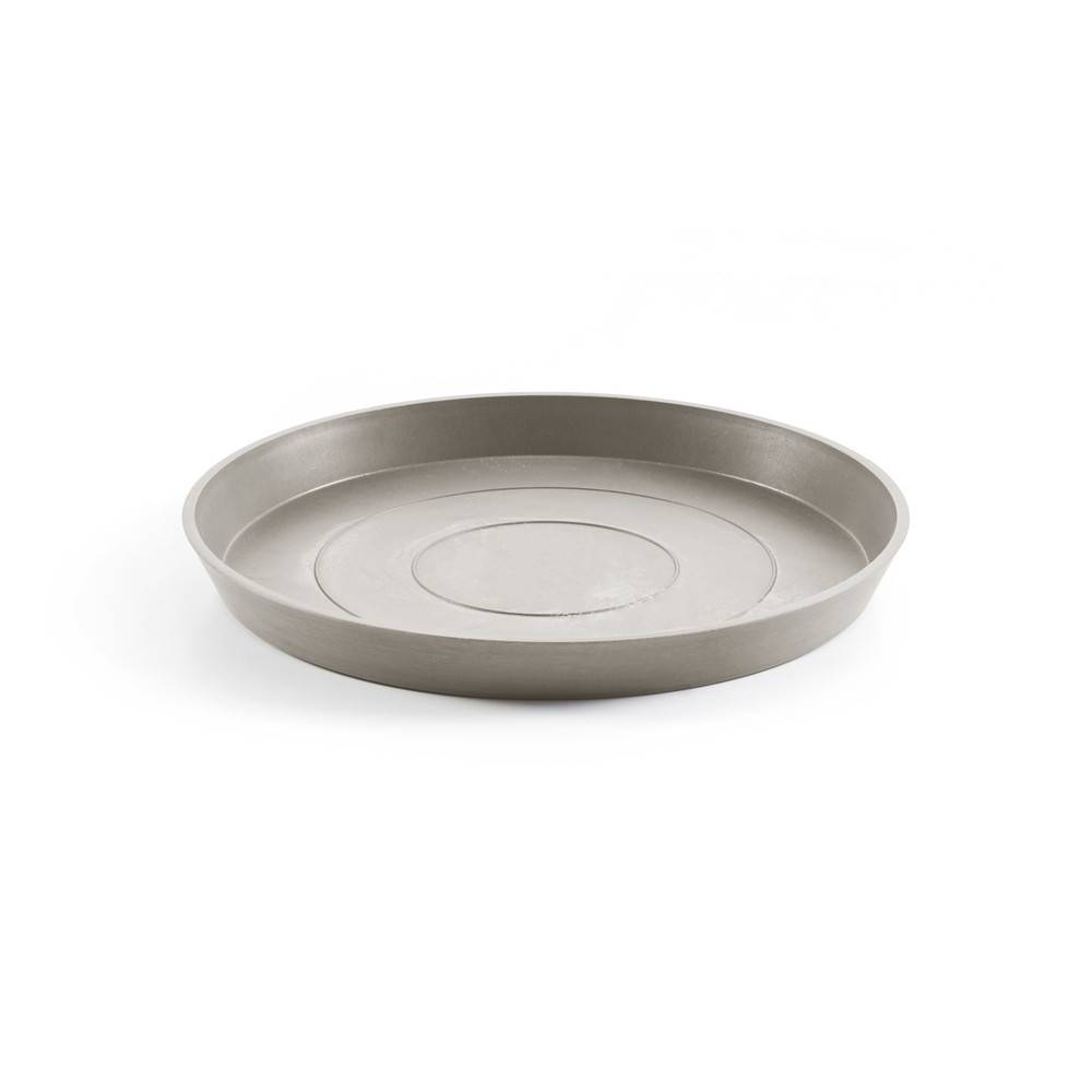 Ecopots - Soucoupe Round 50 Taupe - Ø 44,5 x H. 3,5 cm ECOPOTS