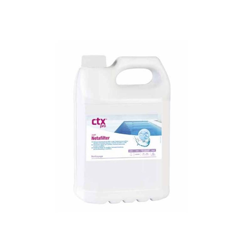 Nettoyage filtre piscine à sable AstralPool CTX 57 NETAFILTER - 5 litres