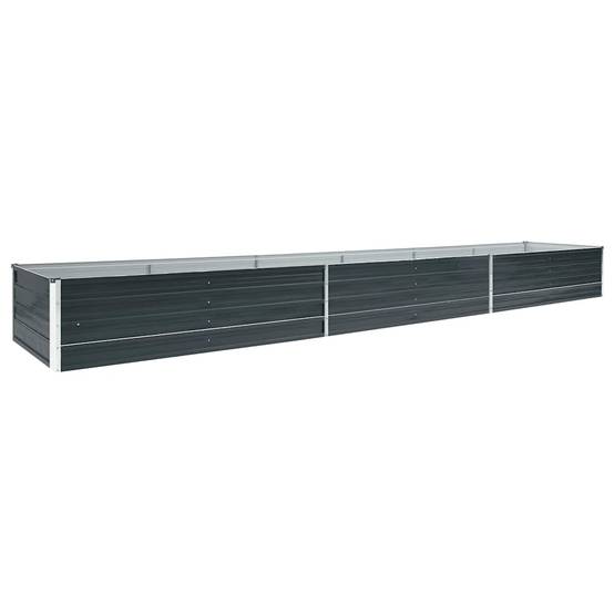 PANGIVO - Lit surélevé de jardin Acier galvanisé Anthracite 480 x 80 x 45 cm - PANGIVO - Image 2