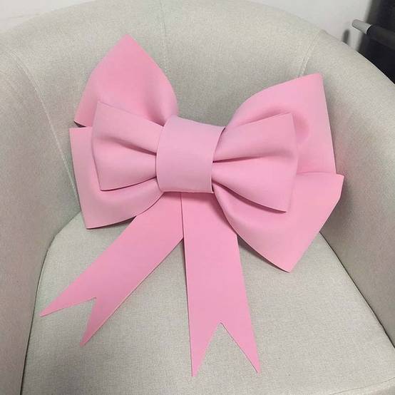 1 pc Grand Ruban Nœud Tissu Rose pour Anniversaire Noël Mariage – Décoration Intérieur/Extérieur Polyvalente, Atmosphère Fête Durable, Ruban Élégant - Image 5