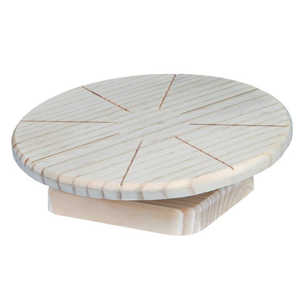 Disque d'exercice en bois ø 20 cm pour  souris, hamsters - Image 1