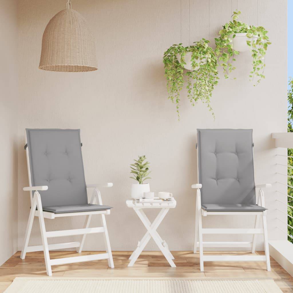 Coussin monobloc polyester gris  120 x 50 x 3 cm  - Prolenta premium p329.5 - Image 2
