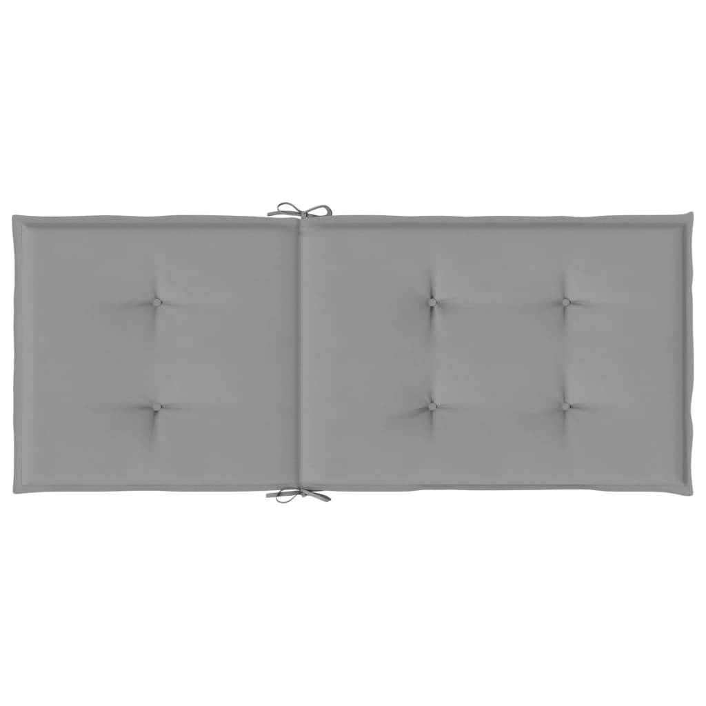 Coussin monobloc polyester gris  120 x 50 x 3 cm  - Prolenta premium p329.5 - Image 7