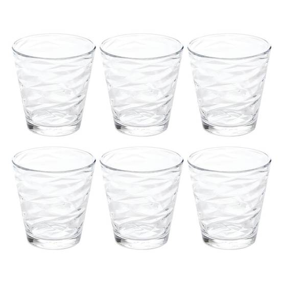 Atmosphera - Lot de 6 Gobelet transparent - Atmosphera Créateur d'intérieur - Image 1