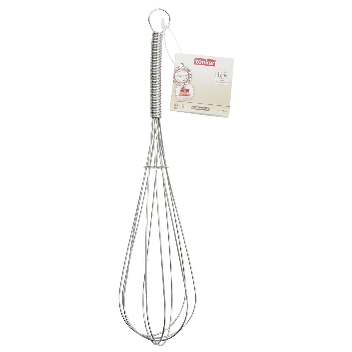 Fouet de cuisine et pâtisserie en inox 25 cm Zenker - Image 5