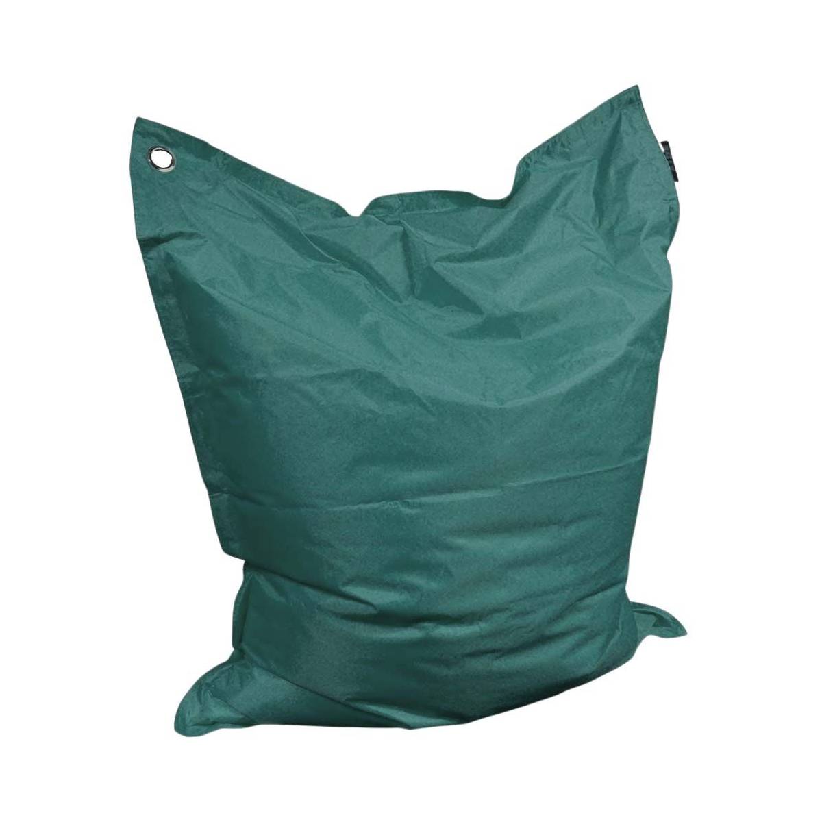 Jardindeco - Grand coussin uni Maxi XL Vert emeraude - Image 1