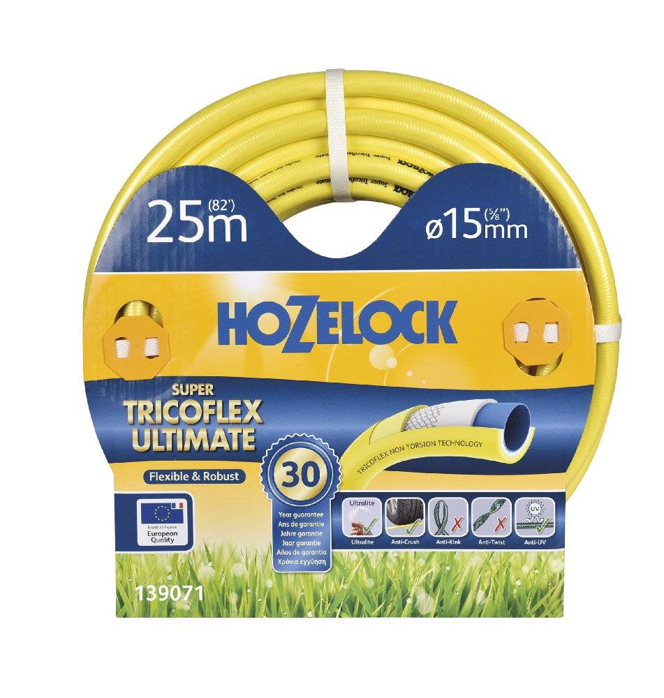 Hozelock - Tuyau d’arrosage multi usage ultra robuste - jaune (36 uc/pal) - 15mm - 20 m HOZELOCK - Image 1