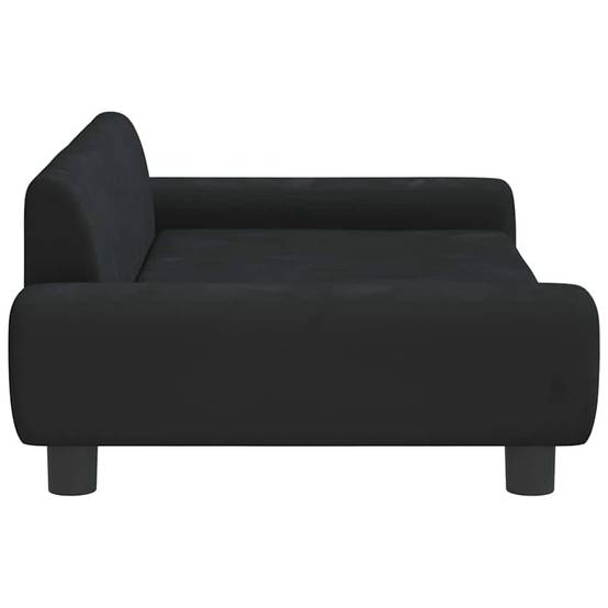 Vidaxl - Lit pour chien noir 100x54x33 cm velours vidaXL 171985 - Image 5