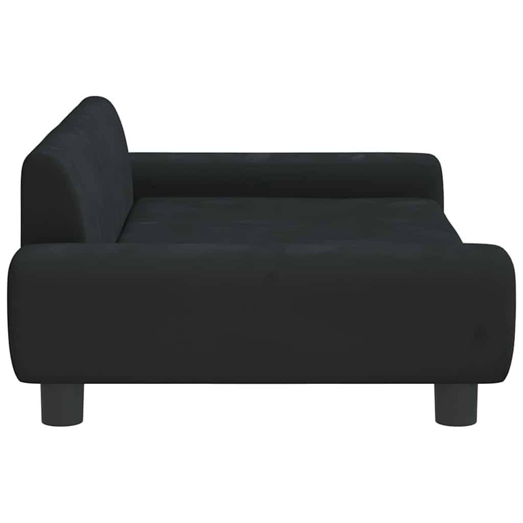 Vidaxl - Lit pour chien noir 100x54x33 cm velours vidaXL 171985 - Image 5
