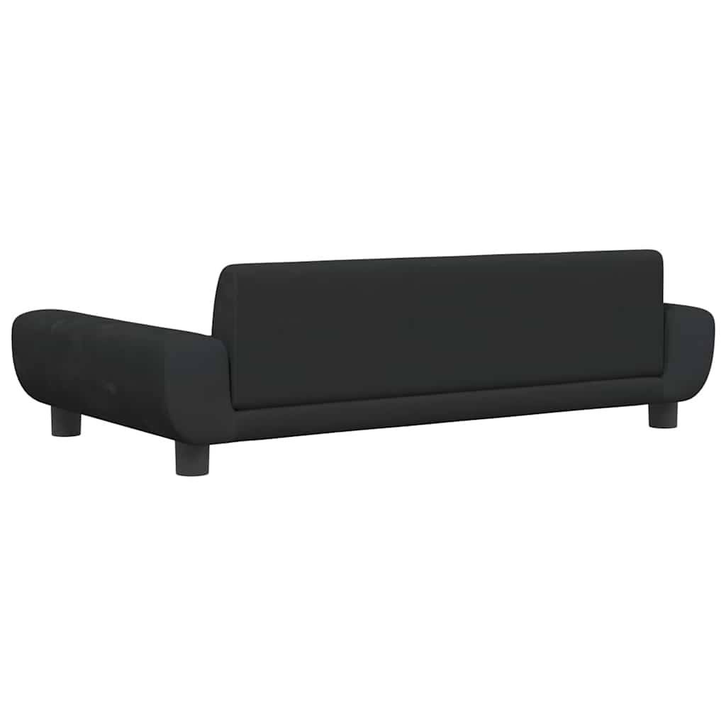 Vidaxl - Lit pour chien noir 100x54x33 cm velours vidaXL 171985 - Image 6