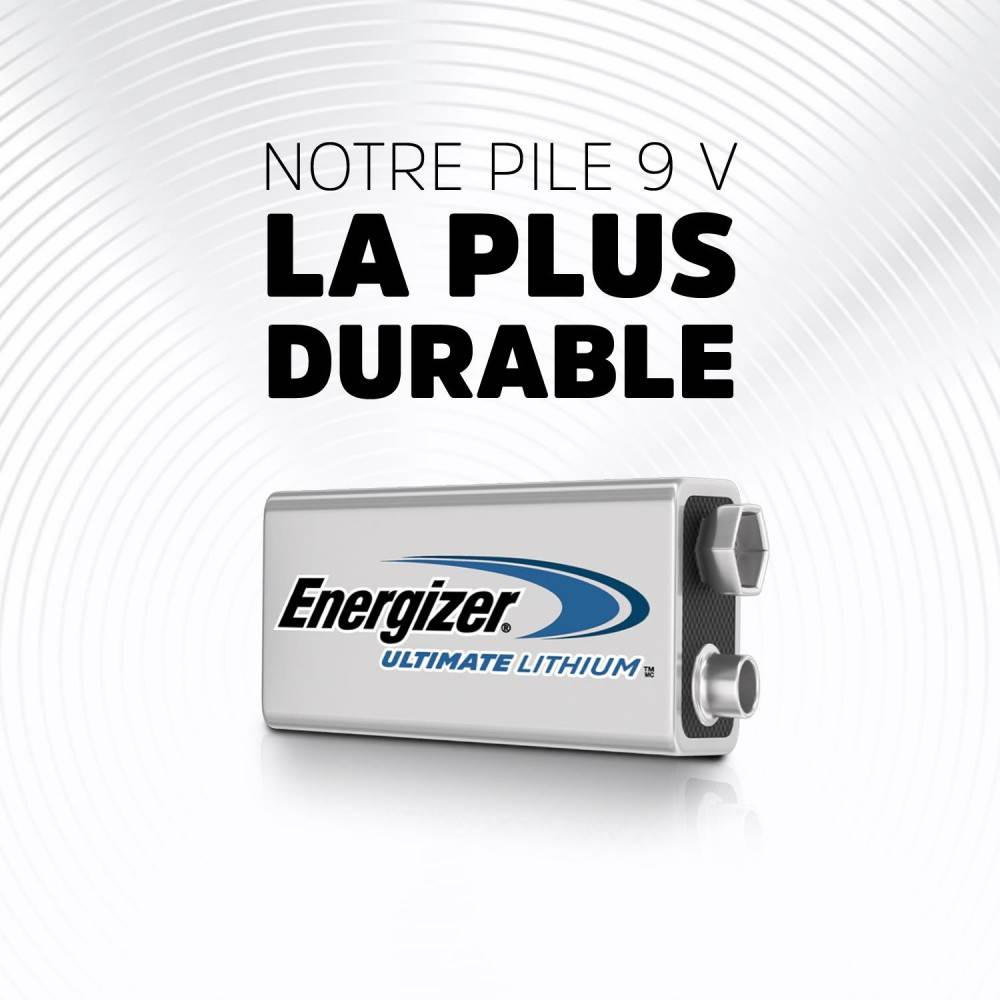 Energizer - Pile lithium 9 v, 1.5 V, ENERGIZER - Image 2
