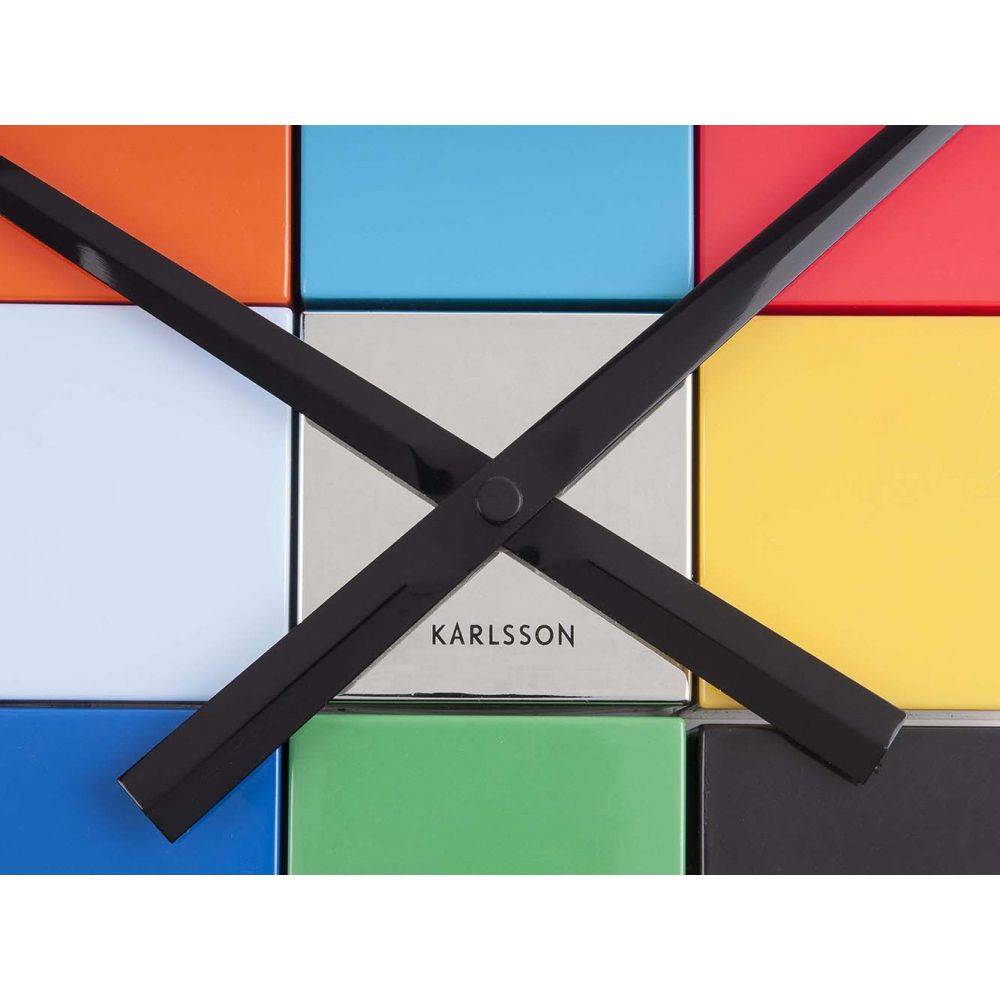 Karlsson - Horloge cubique DIY multicolore - Image 3