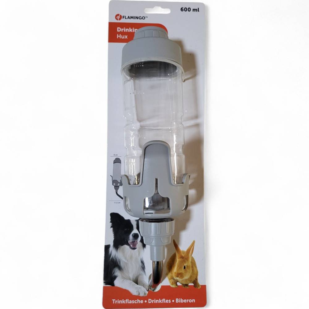 Biberon HUX gris 600 ML pour rongeur - Image 4
