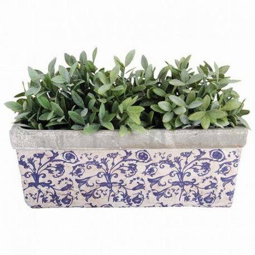 Esschert Design - Jardinière céramique Bleu - Image 2