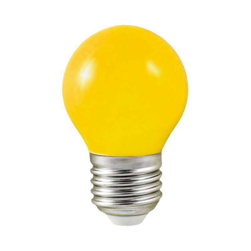 Ampoule Guinguette Multicolores 1W lot de 10 E27 LED plastique professionnelle - Image 3