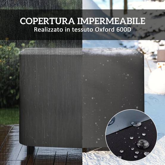 ComfortXL - Range-bûches en métal noir 120 x 36 x 99 cm pour bois de chauffage avec housse imperméable et sac de transport - Image 4