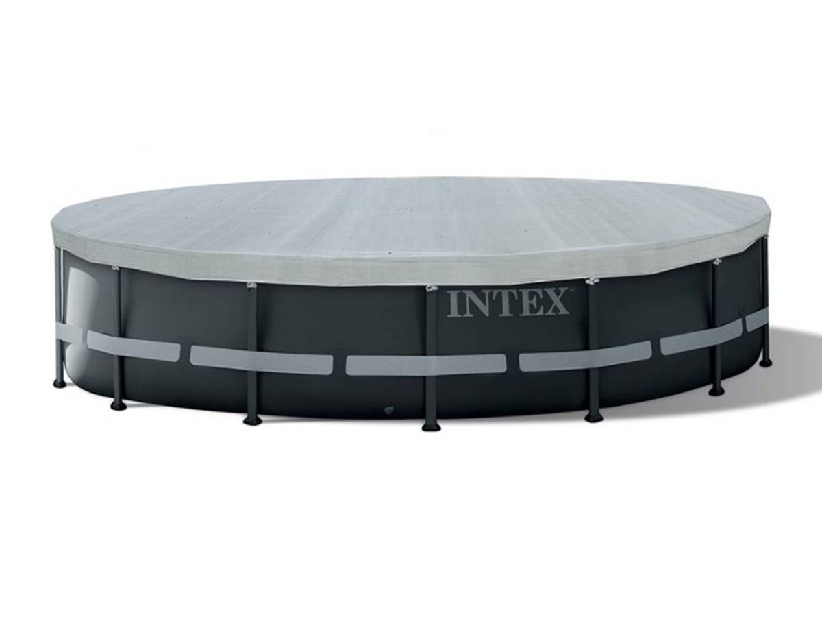 Bâche de protection Deluxe pour piscine tubulaire ronde Ø 5,49 m - Intex - Image 1