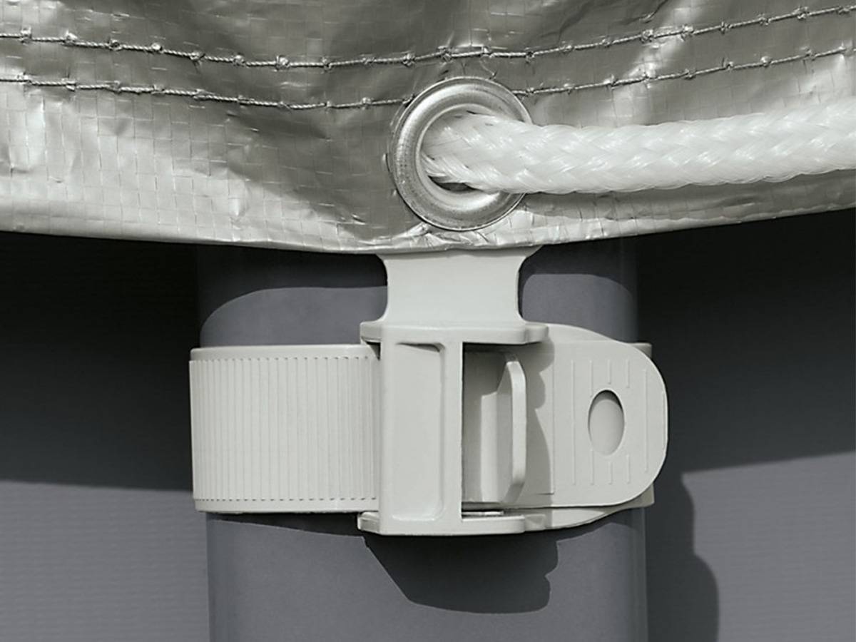 Bâche de protection Deluxe pour piscine tubulaire ronde Ø 5,49 m - Intex - Image 3