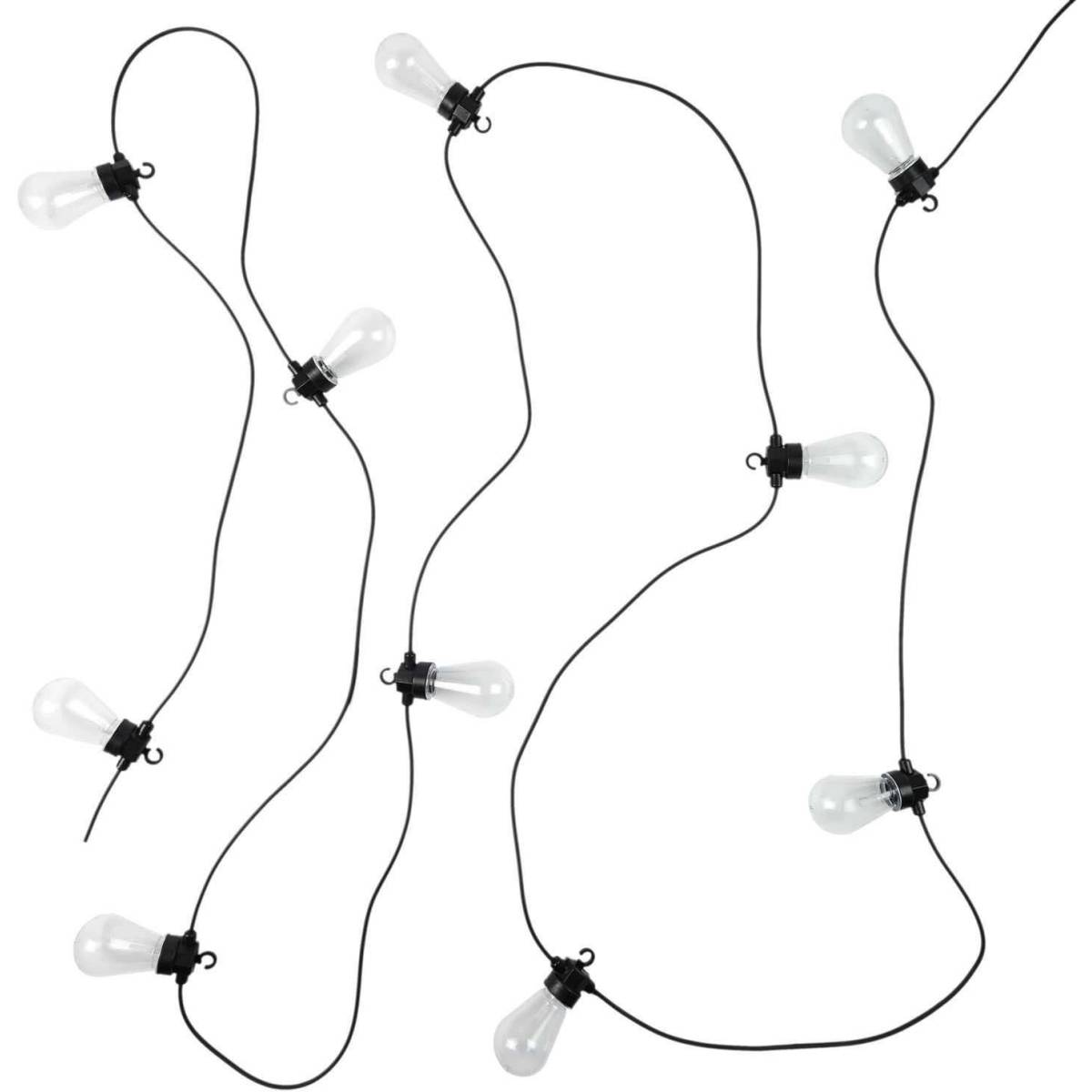 The Home Deco Factory - Guirlande extérieure 10 ampoules LED 4,50 m - Image 1