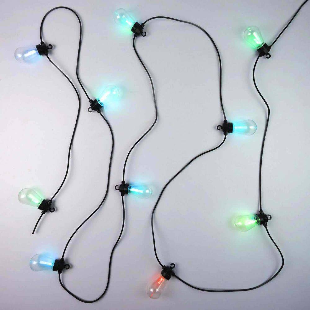 The Home Deco Factory - Guirlande extérieure 10 ampoules LED 4,50 m - Image 3