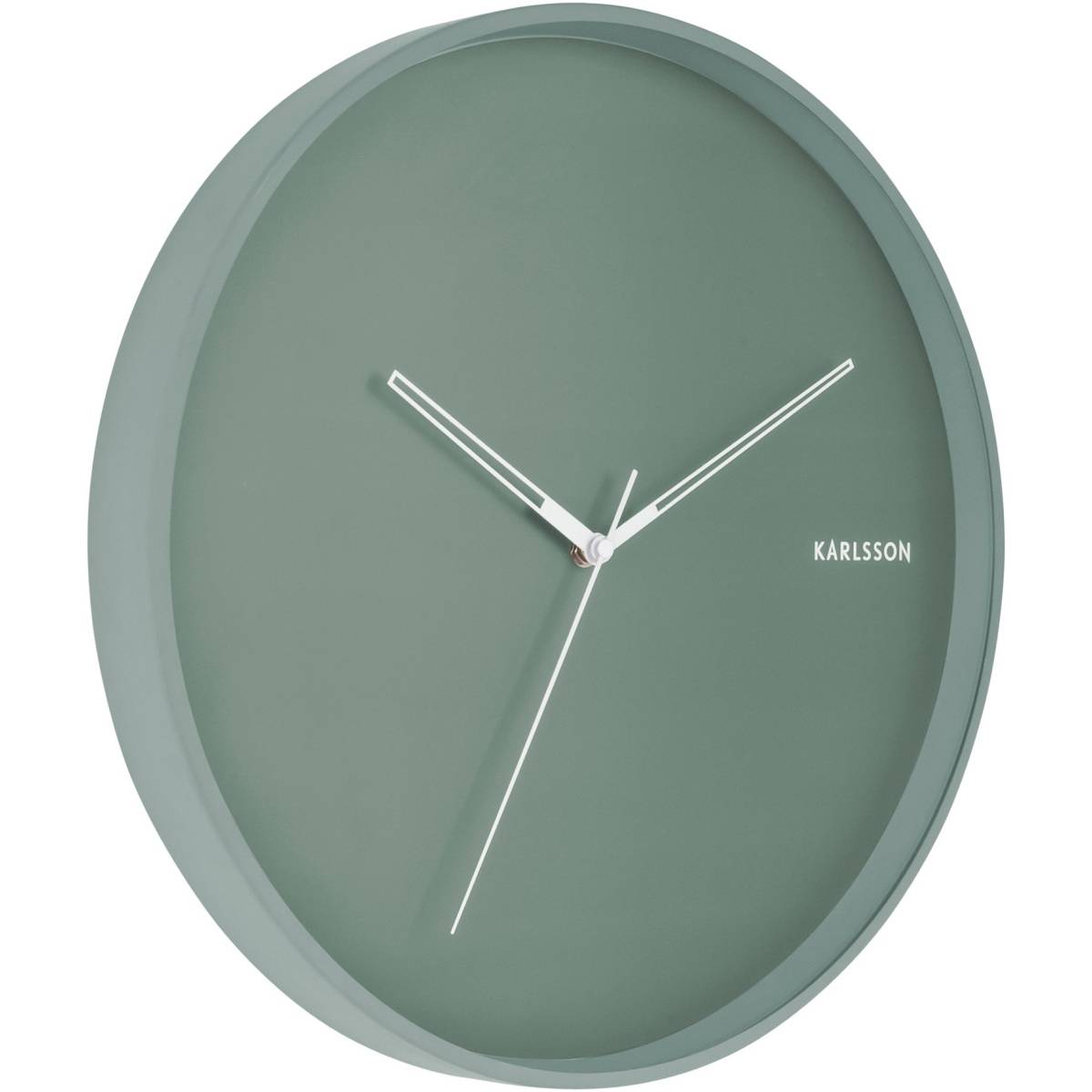 Karlsson - Horloge en métal Hue Vert - Image 1